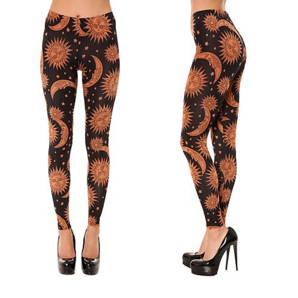 GYPSY WARRIOR Sun and Moon Mystical Leggings